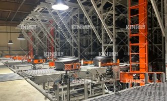 【产品动态】安博电竞机械人两驾马车助力生胎智能物流——高速堆垛机和高速EMS，让生胎智能造作驶入高效快车路！